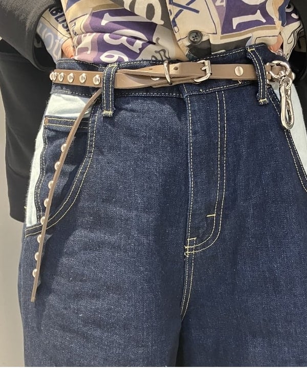 にしだてさんの「BEAMS WOMEN｜ペナント プリント シャツ」を使ったコーディネート