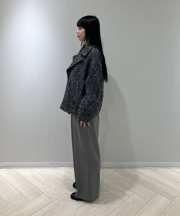 OSUMIさんの「BEAMS WOMEN｜ループツイード ピーコート」を使ったコーディネート