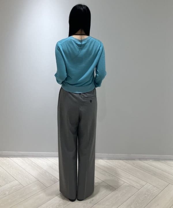 OSUMIさんの「BEAMS WOMEN｜TAN / テンセルウール ロングスリーブ Tシャツ」を使ったコーディネート