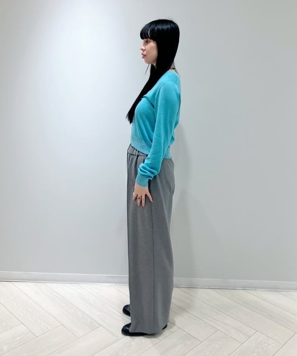 OSUMIさんの「BEAMS WOMEN｜TAN / テンセルウール ロングスリーブ Tシャツ」を使ったコーディネート