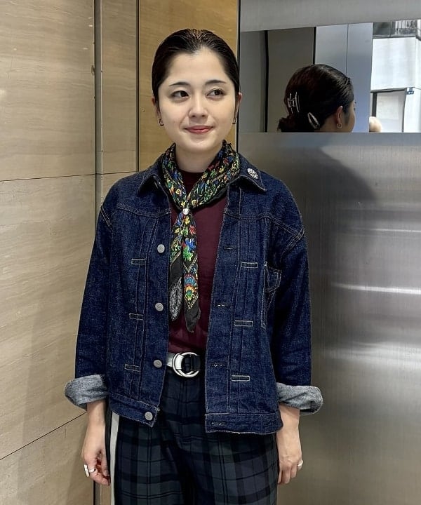 吉野 多恵さんの「BEAMS WOMEN｜orSlow × BEAMS BOY / 別注 Monroe Jacket Special」を使ったコーディネート