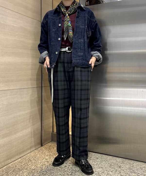 吉野 多恵さんの「BEAMS WOMEN｜orSlow × BEAMS BOY / 別注 Monroe Jacket Special」を使ったコーディネート