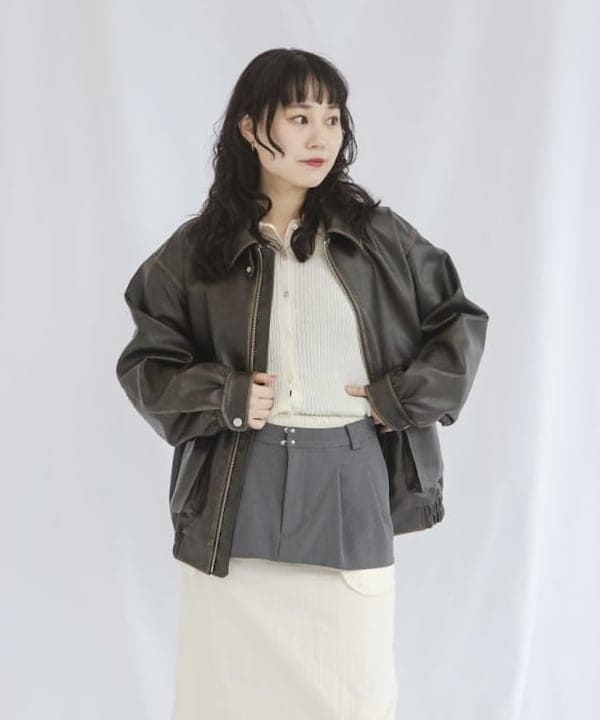渡邊 舞さんの「BEAMS WOMEN｜異素材 レイヤード スカート」を使ったコーディネート