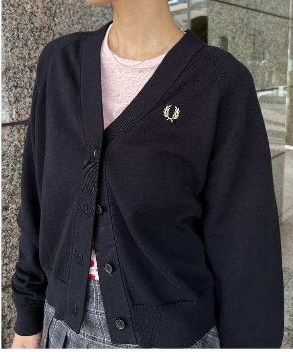 あさひさんの「BEAMS WOMEN｜シャギー ボーダー ニット バッグ」を使ったコーディネート