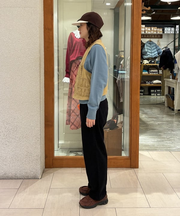 キラリさんの「BEAMS WOMEN｜【別注】WINNER CAP / 2TONE CAP 25FW」を使ったコーディネート