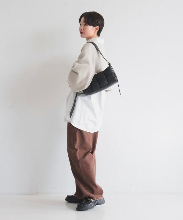 SANOさんの「BEAMS WOMEN｜	クロップド 2WAY ニット」を使ったコーディネート