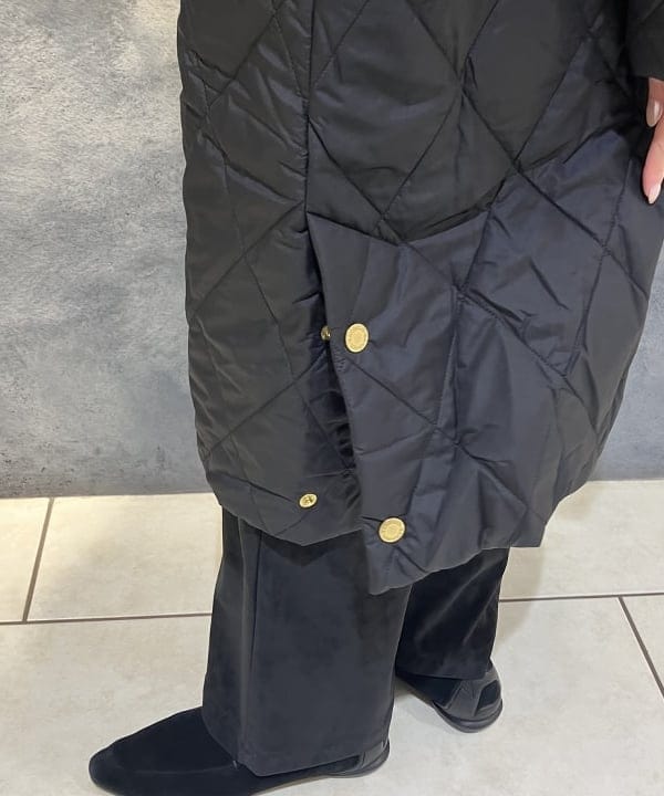 nodokaさんの「BEAMS WOMEN｜Barbour / MEREDITH キルト コート」を使ったコーディネート