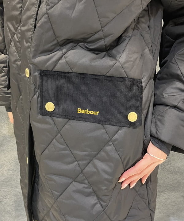 nodokaさんの「BEAMS WOMEN｜Barbour / MEREDITH キルト コート」を使ったコーディネート