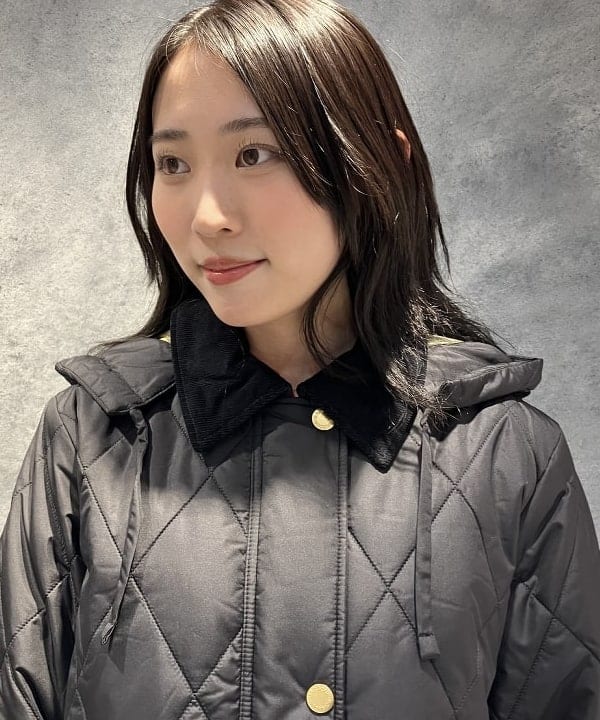 nodokaさんの「BEAMS WOMEN｜Barbour / MEREDITH キルト コート」を使ったコーディネート