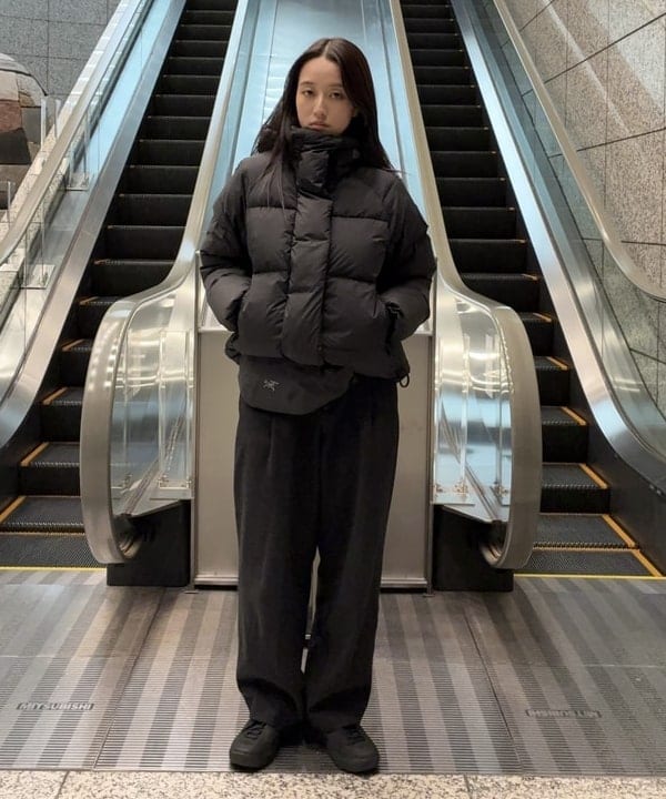 スッキリ着たい！ショート丈ダウン