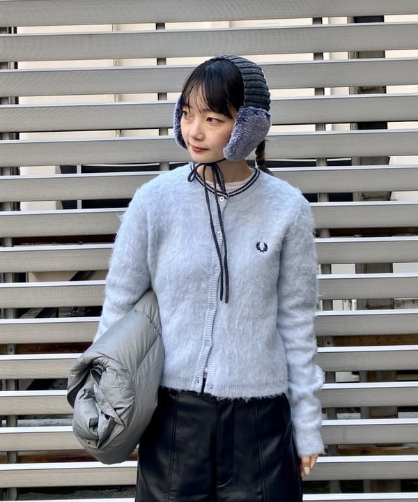 むりょさんの「BEAMS WOMEN｜【別注】Marmot / ショート ダウンジャケット」を使ったコーディネート