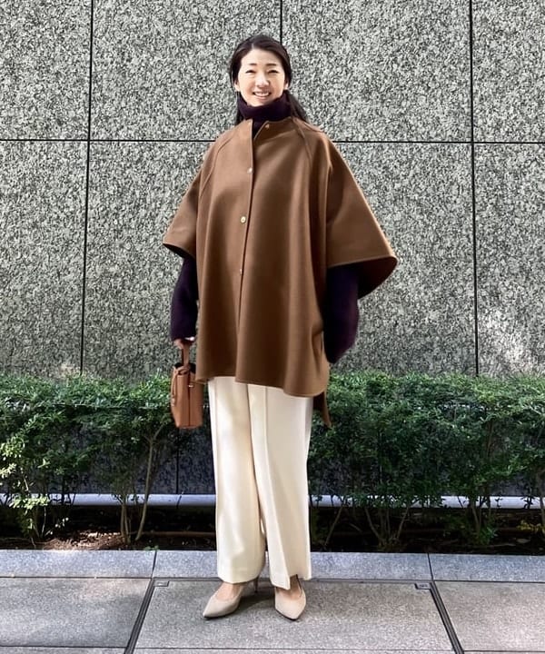 きれいめ派」の上品コート