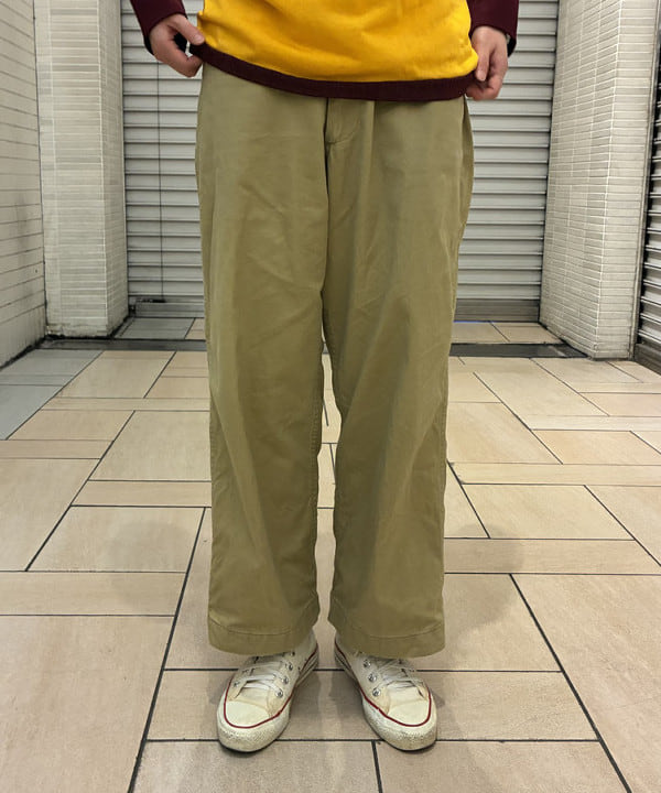 キラリさんの「BEAMS WOMEN｜ワイド チノ パンツ」を使ったコーディネート