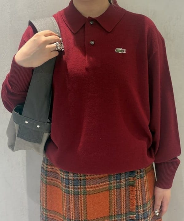 大石彩可さんの「BEAMS WOMEN｜ニュースペーパーバッグ ミニ」を使ったコーディネート