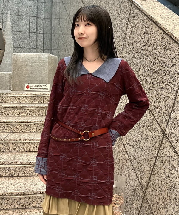 加歩さんの「BEAMS WOMEN｜【別注】YanYan / June Dress」を使ったコーディネート
