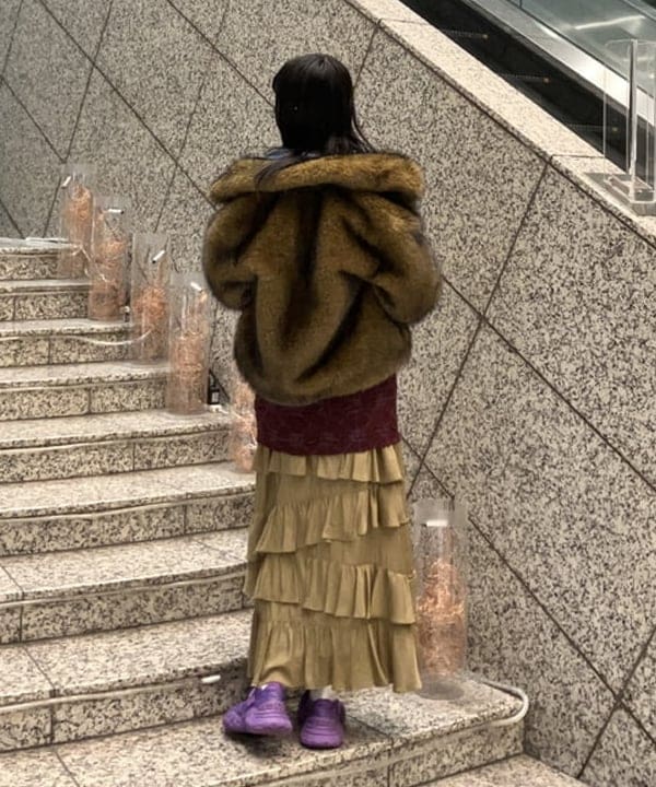 加歩さんの「BEAMS WOMEN｜【別注】YanYan / June Dress」を使ったコーディネート