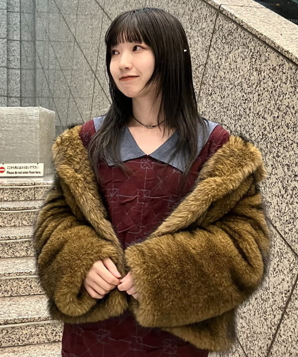 加歩さんの「BEAMS WOMEN｜【別注】YanYan / June Dress」を使ったコーディネート