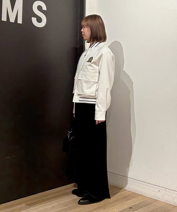 早川 萌子さんの「BEAMS WOMEN｜【別注】FRED PERRY / Tennis Bomber Jacket」を使ったコーディネート