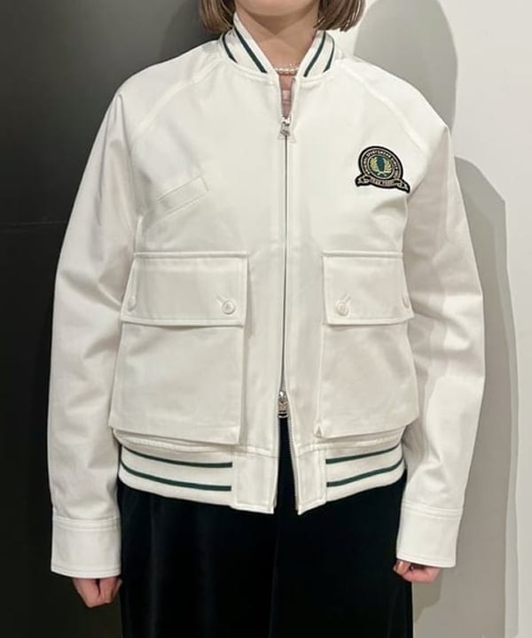 早川 萌子さんの「BEAMS WOMEN｜【別注】FRED PERRY / Tennis Bomber Jacket」を使ったコーディネート