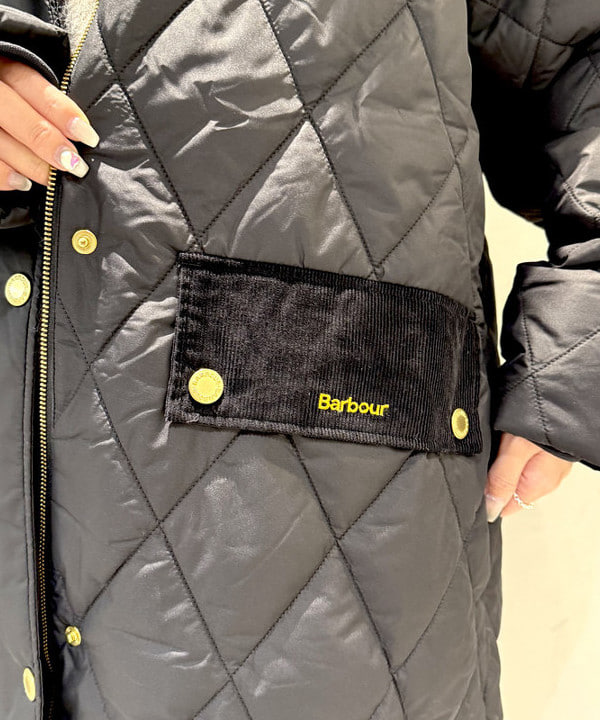 ヒライさんの「BEAMS WOMEN｜Barbour / MEREDITH キルト コート」を使ったコーディネート