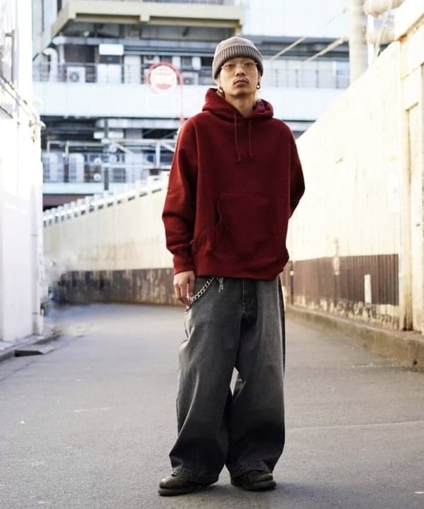 三宅 雄平さんの「BEAMS WOMEN｜ワイドストレート バルーン デニムパンツ」を使ったコーディネート