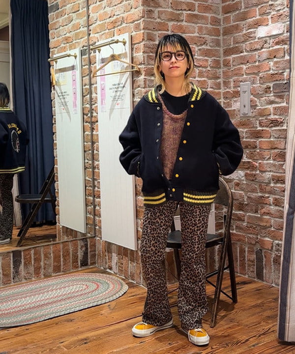 Heg.さんの「BEAMS WOMEN｜カスリ モヘア ベースボール」を使ったコーディネート