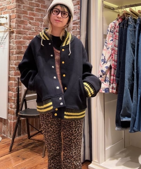 Heg.さんの「BEAMS WOMEN｜カスリ モヘア ベースボール」を使ったコーディネート