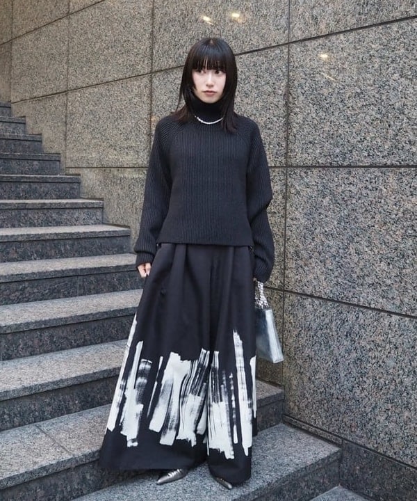 大槻 まひろさんの「BEAMS WOMEN｜スタンドネック 中綿ブルゾン コート .M」を使ったコーディネート