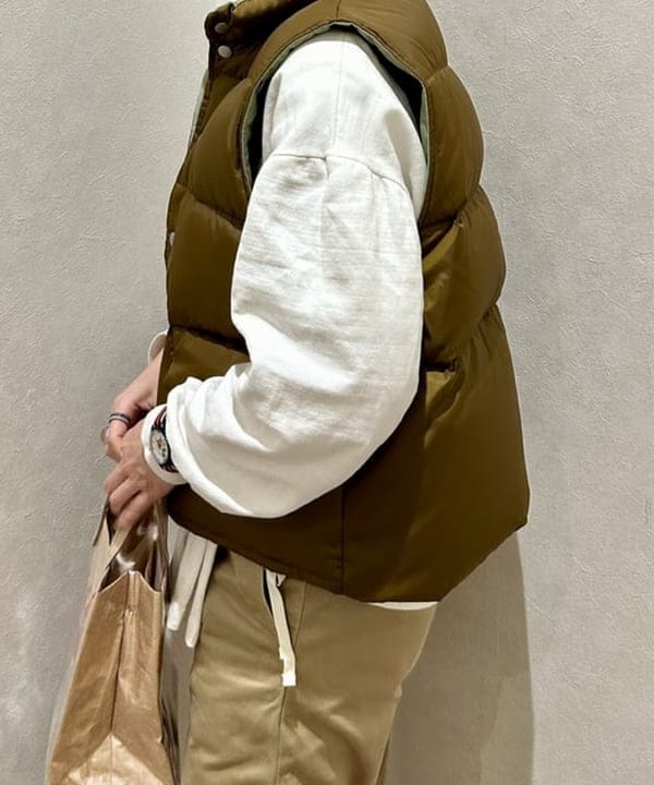 小原 もこさんの「BEAMS WOMEN｜BEAMS BOY / BBロゴ ショップバック」を使ったコーディネート