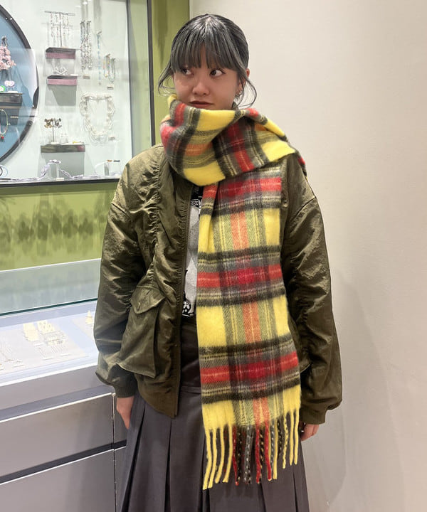 ゆいさんの「BEAMS WOMEN｜シャーリング MA-1 ブルゾン」を使ったコーディネート