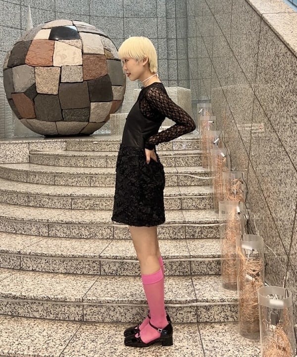 あさひさんの「BEAMS WOMEN｜ストラップ ベルト パンプス」を使ったコーディネート