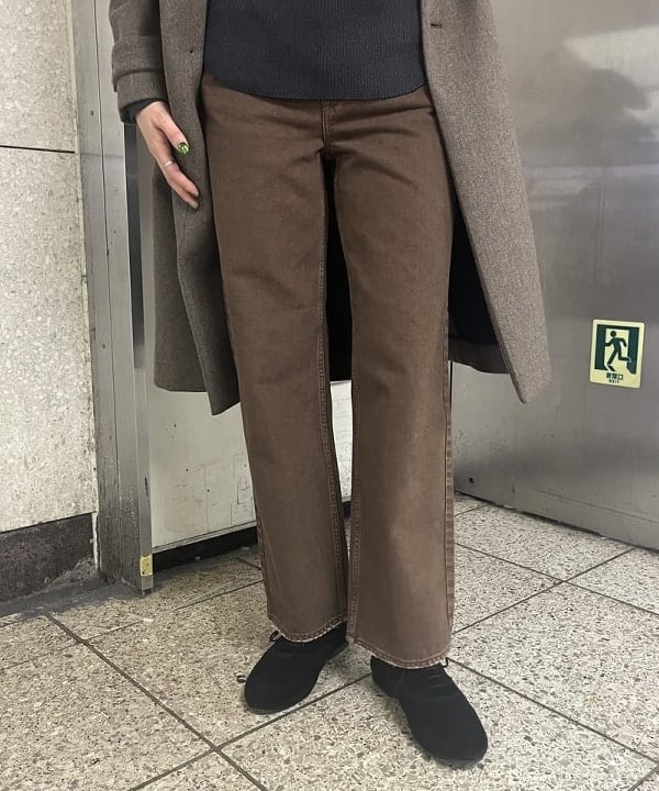 中平 あみさんの「BEAMS WOMEN｜AK+1 / ボンディング コート」を使ったコーディネート