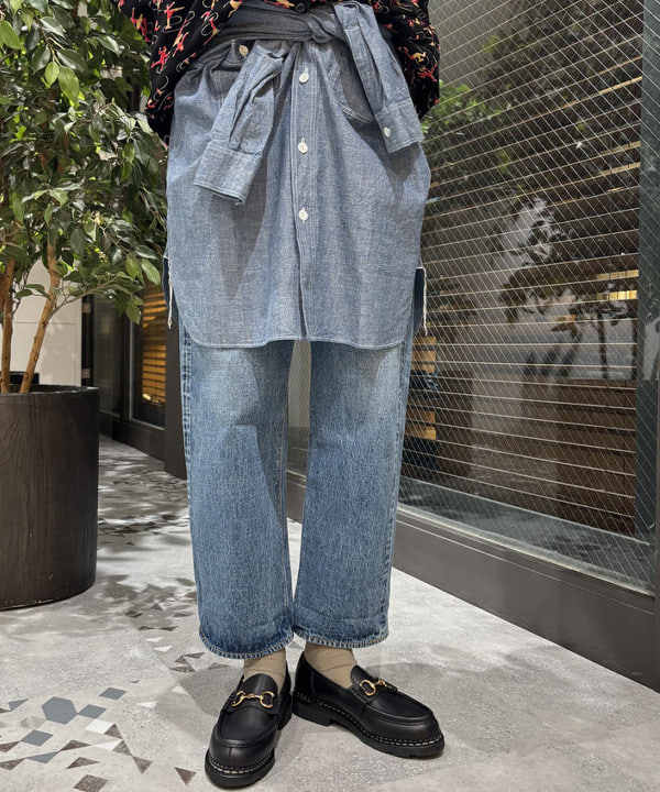 み　う　ちさんの「BEAMS WOMEN｜ランダム パール ネックレス」を使ったコーディネート