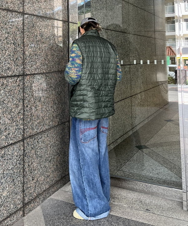 菊田 悠さんの「BEAMS WOMEN｜1.5ゲージ マルチ バルキー ニット」を使ったコーディネート