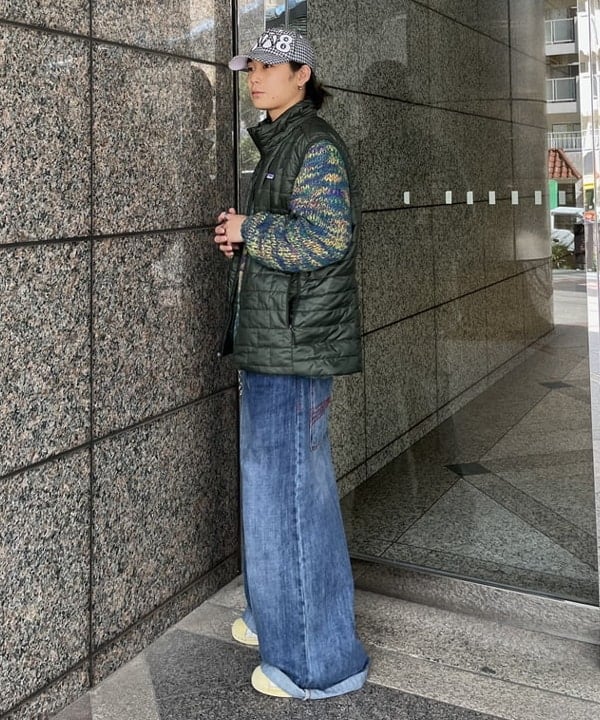 菊田 悠さんの「BEAMS WOMEN｜1.5ゲージ マルチ バルキー ニット」を使ったコーディネート