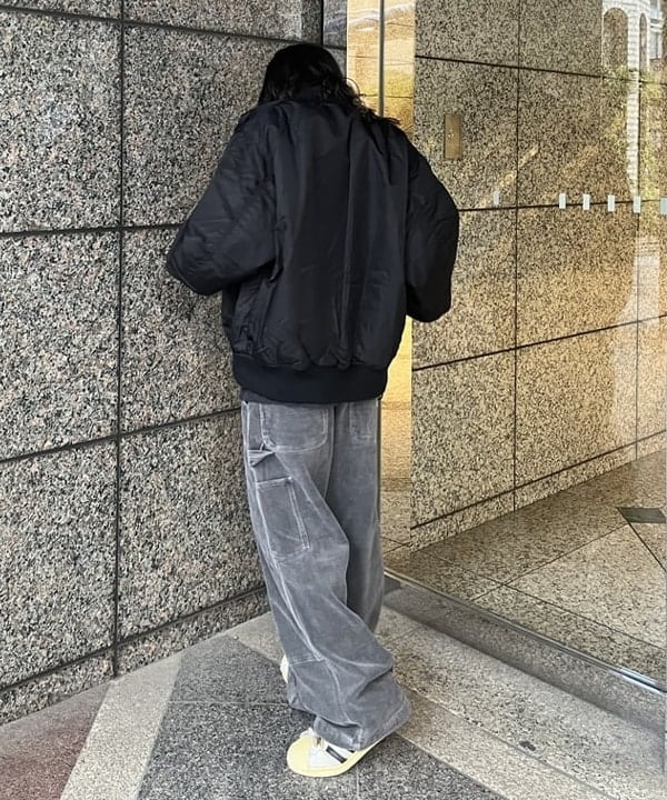 菊田 悠さんの「BEAMS WOMEN｜リラックスフィット THERMOLITE(R) MA-1 （撥水）」を使ったコーディネート