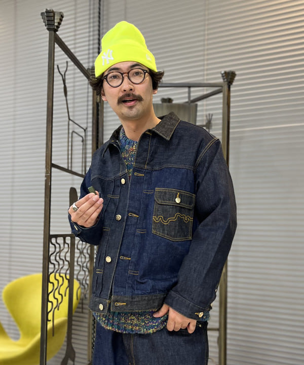 BAKU(東江 漠)さんの「BEAMS WOMEN｜1.5ゲージ マルチ バルキー ニット」を使ったコーディネート