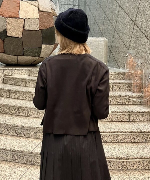 小原 もこさんの「BEAMS WOMEN｜BEAMS BOY / BBロゴ ショップバック」を使ったコーディネート