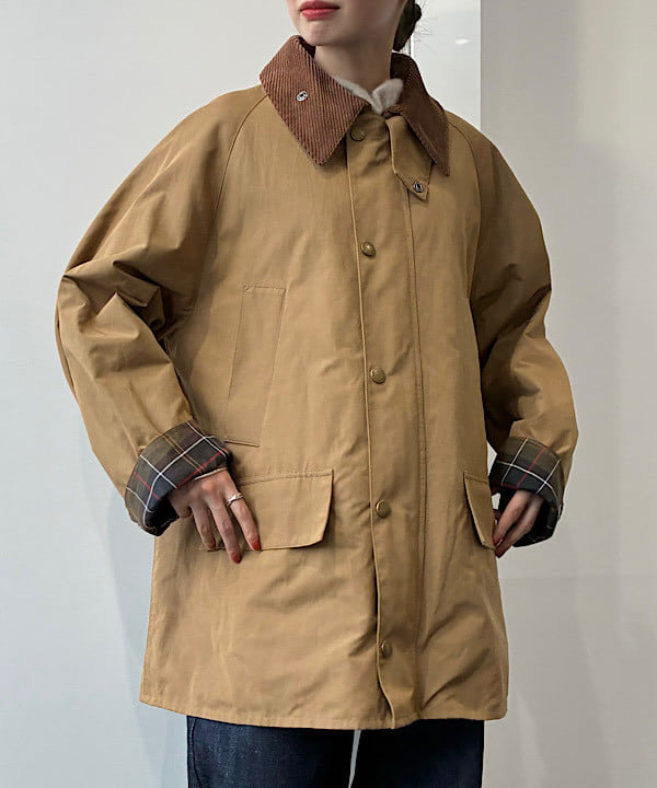 shibataさんの「BEAMS WOMEN｜【別注】Barbour / BEDALE ジャケット」を使ったコーディネート