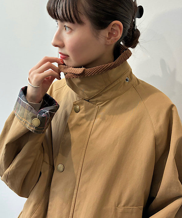 shibataさんの「BEAMS WOMEN｜【別注】Barbour / BEDALE ジャケット」を使ったコーディネート