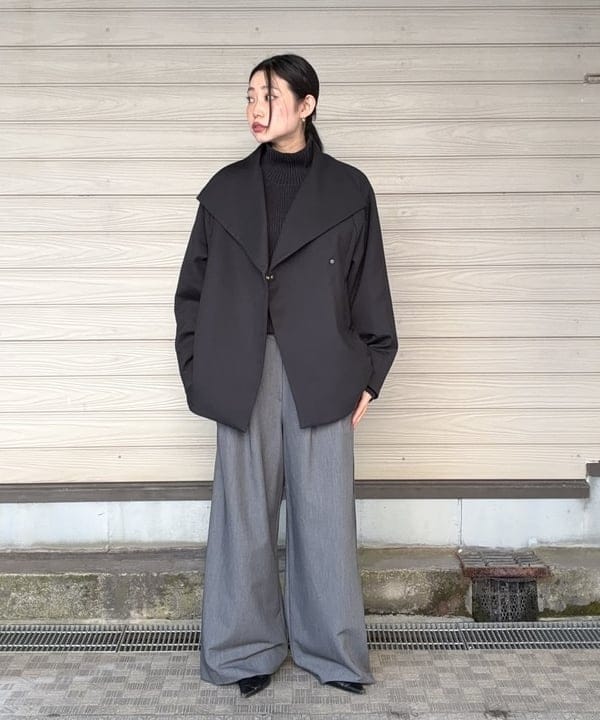 ayaneさんの「BEAMS WOMEN｜スタンドネック 中綿ブルゾン コート .M」を使ったコーディネート