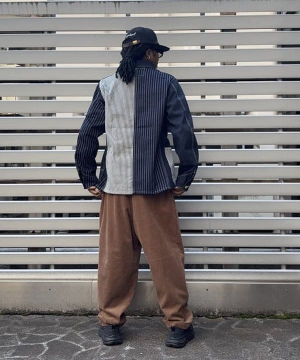 NADEL ナデールさんの「BEAMS WOMEN｜【別注】SUGAR CANE / クレイジー ワークコート」を使ったコーディネート