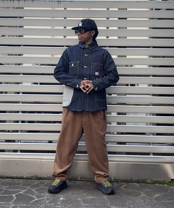 NADEL ナデールさんの「BEAMS WOMEN｜【別注】SUGAR CANE / クレイジー ワークコート」を使ったコーディネート