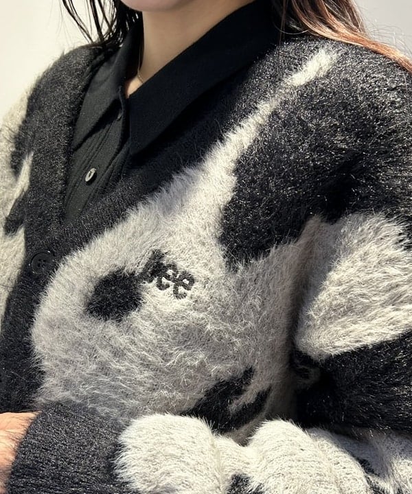 ササキさんの「BEAMS WOMEN｜Lee / ANIMAL KNIT CARDIGAN」を使ったコーディネート