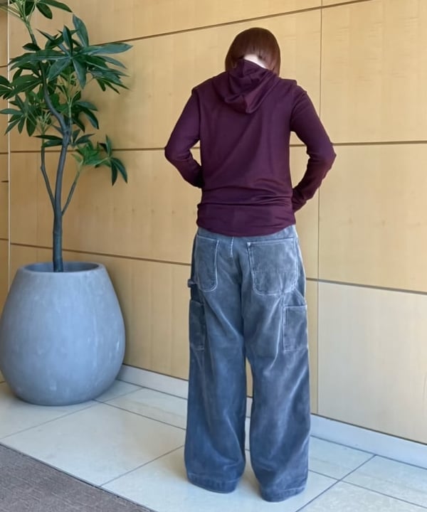 Hazukiさんの「BEAMS WOMEN｜ダブル二ー コーデュロイ ワークパンツ」を使ったコーディネート