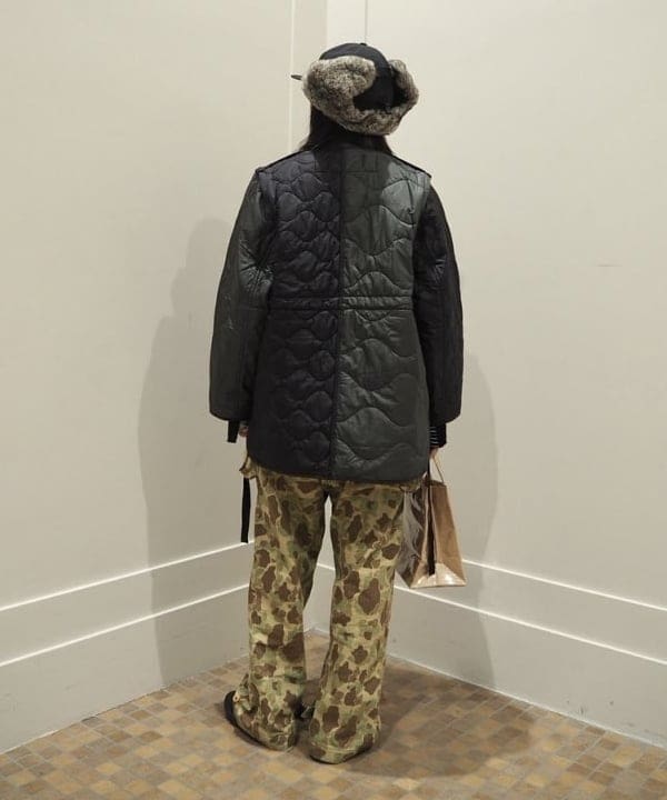 ばるたんさんの「BEAMS WOMEN｜クレイジー デタッチ スリーブ ライナー」を使ったコーディネート