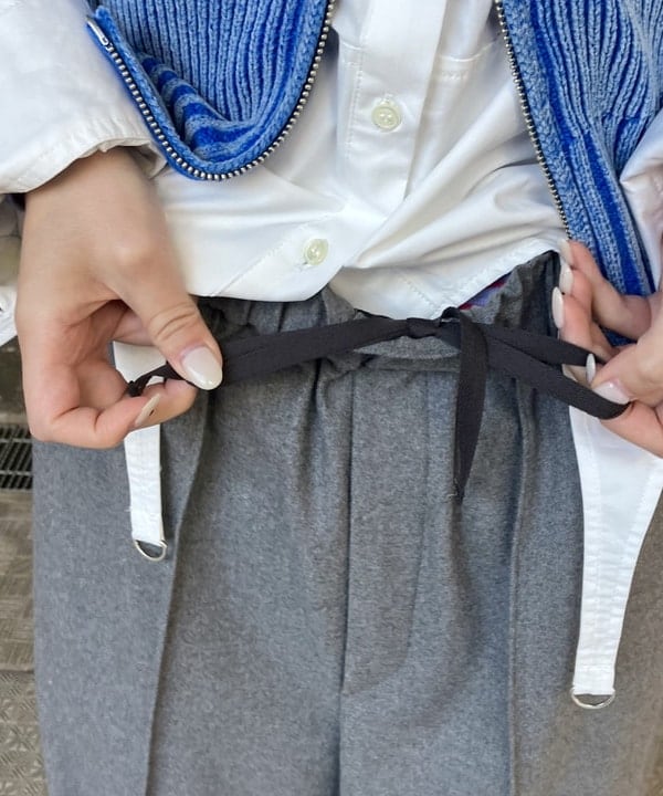 むりょさんの「BEAMS WOMEN｜モールフェード ジップ カーディガン」を使ったコーディネート