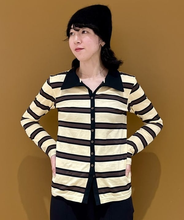 kigoさんの「AK+1 / スムース ニットパンツ」を使ったコーディネート