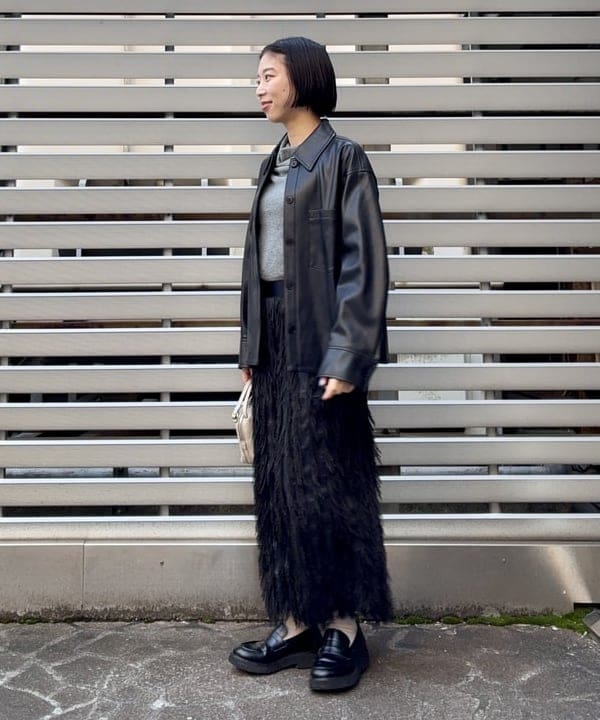 イナダさんの「BEAMS WOMEN｜GIANNI CHIARINI / ALIFA レザーショルダーバッグ S」を使ったコーディネート