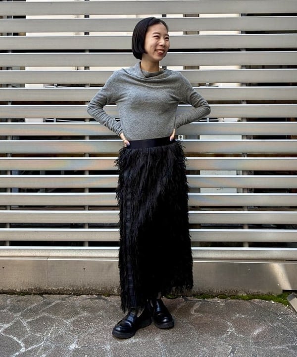 イナダさんの「BEAMS WOMEN｜GIANNI CHIARINI / ALIFA レザーショルダーバッグ S」を使ったコーディネート